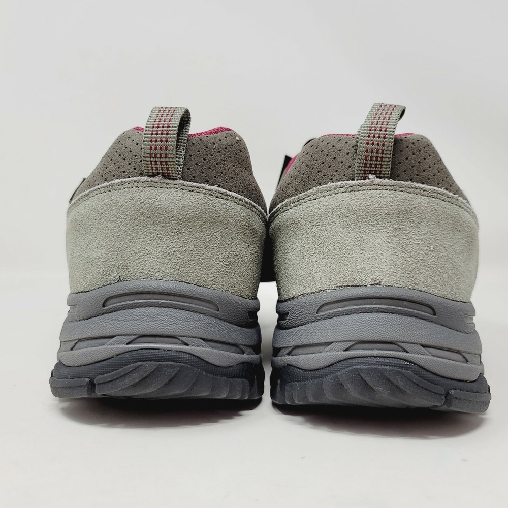 Riemot Women's Hiking Shoes Sz 11 M Low Top Waterproof Casual Gray Pink - Picture 7 of 9